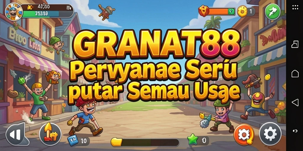 Tangkapan layar permainan GRANAT88 menunjukkan aksi seru dan tantangan gameplay Arcade.
