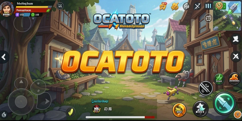 Screenshot gameplay OCATOTO menampilkan aksi strategi yang mendebarkan.