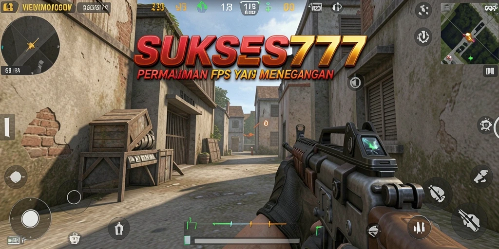 Tampilan gameplay menarik dari SUKSES777 yang menampilkan aksi tembak-menembak seru.
